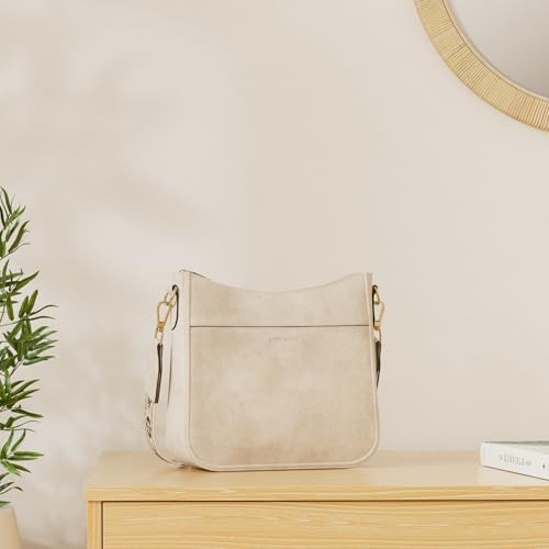 BOSTANTEN Purses For Women Leather Handbags Crossbody Purse Ladies Hobo Shoulder Bag with Adjustable Strap