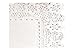 Garcia de Pou 250 unité rectangulaire napperons, Papier, Blanc, 45 x 36 x 30 cm