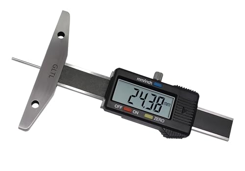 GLTL Depth Gage General Tools Depth Gauge Vernier Caliper (0-50mm)