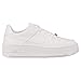 Nike Womens Air Force Sage Low Trainers (9, White/White)