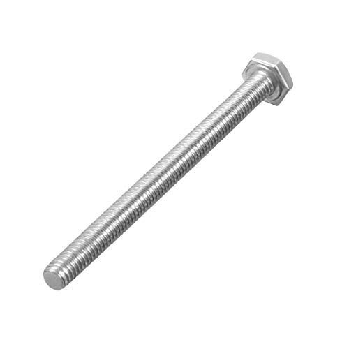 Image of uxcell M4x50mm Hex Bolts 304 Stainless Steel Hexagon Screw Bolt 10pcs