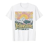 Yellowstone - US National Park Vintage Men Women Retro T-Shirt
