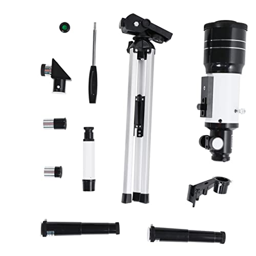 Telescopio Astronómico Refractor HOMSFOU con Trípode Portátil miniatura 6