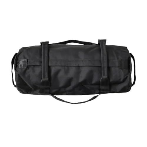 YUCHUANGYE Sandbag Sac de Sable réglable, Poids Maximum de 45 kg, équipement d&rsquo;entraînement de Boxe et de Fitness Sac Lesté(Black)