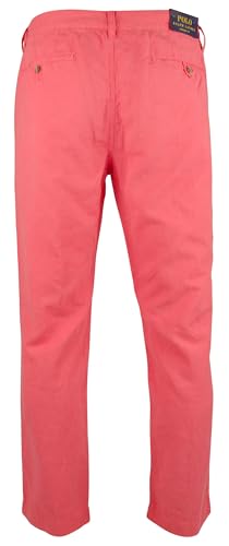 Polo Ralph Lauren Men's Straight Fit Linen Cotton Pants Rd 36x32 Red2