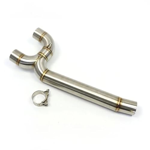 Tube de liaison d'échappement inox pour Yamaha FZ6 anti-corrosion haute résistance