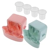 GALPADA Supporto Sospeso con Vassoio Integrato per Ghiaccio in Plastica Ventilatore Raffrescatore D'aria per Vacanze Estive per Dorm e Desktop
