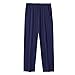 MoFiz Men's Pajamas Set Short Sleeve T-shirts Modal Bottom Pants For Christmas Pijama Sleep Night Suit 2 Piece Pjs Set Comfort (B-Navy Set L)