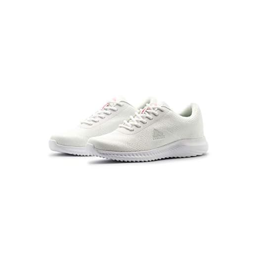 RBX Active Women's Athletic Sneaker, Lightweight Airy Mesh Running Training Shoe for Women Ivory