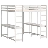 【Robuste et stable :】 le bois de pin massif est connu pour sa résistance et sa durabilité. Ses grains droits et ses nœuds distinctifs contribuent à son charme rustique.