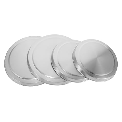 TOYANDONA Protector de Piezas 4 Accesorios de Cocina Creativos y Versátiles para Placas Inducción de Acero Inoxidable Uso en para Decoración Hogar