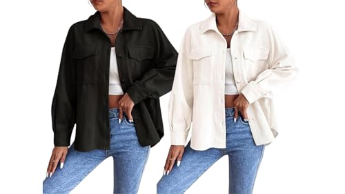 Image of GRECIILOOKS Women Poly Lycra Standard Length Oversized Jacket Korean Style Casual Outerwear | Streetwear Party Jacket with Trendy Loose Fit Casual Shirt