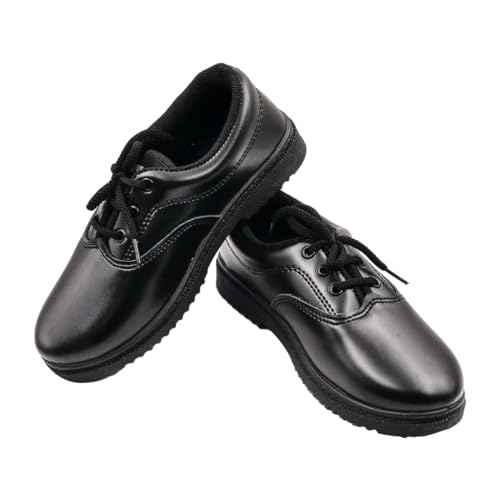Image of Boys Lace-up School Shoes | Uniform Shoes for Kids-Boys