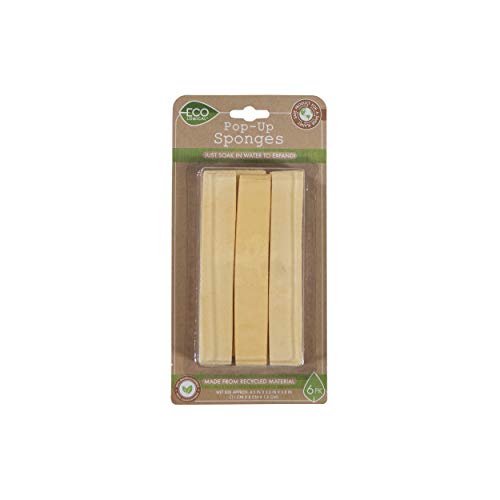 Image of Ecological Pop Purpose Sponge, Yellow