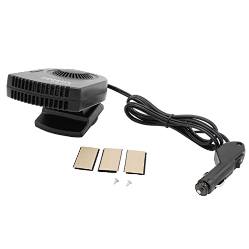 pa-man 車載セラミックヒーター タイマーなし DC12V 120W 90°可動 HBA06P