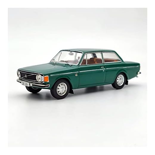 Originalfabrik 1:43 For VolVO 142 1973 Mörkgrön PRD 292 Diecast Bilmodell Replica Collector's Edition Presentleksaksbil