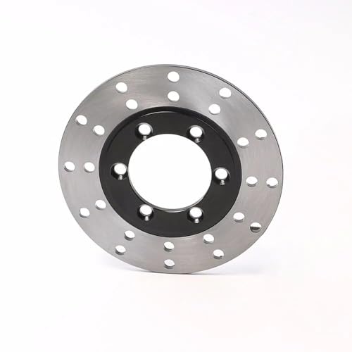 Disque de frein moto avant de 130 mm usiné pour moyeu robuste à 6 goujons