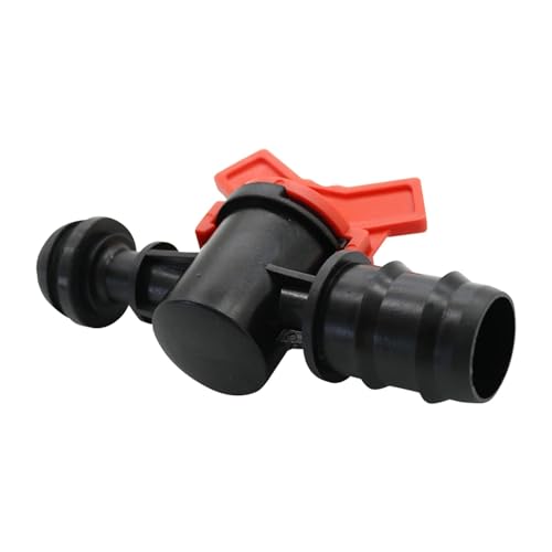 Conector de tubería de 20,5 mm bidireccional con púas para mangueras de riego de PE 6
