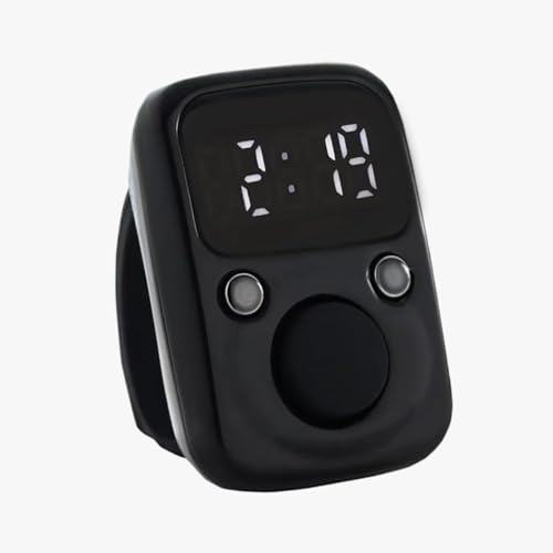 ハンドメータークリッカー - キルトカウンター、防水性インテリジェントフィンガーボックス|ポータブルスポーツクリッカーは、若い人のための長持ちする長期にわたる建設で快適な取り扱いをカウントしますfr