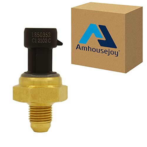 Amhousejoy 6.0 Powerstroke EBP Exhaust Back Pressure Sensor Fit for Ford 6.0L Diesel DPFE6 2005 2006 2007 1850352C1 5C3Z-9J460-B
