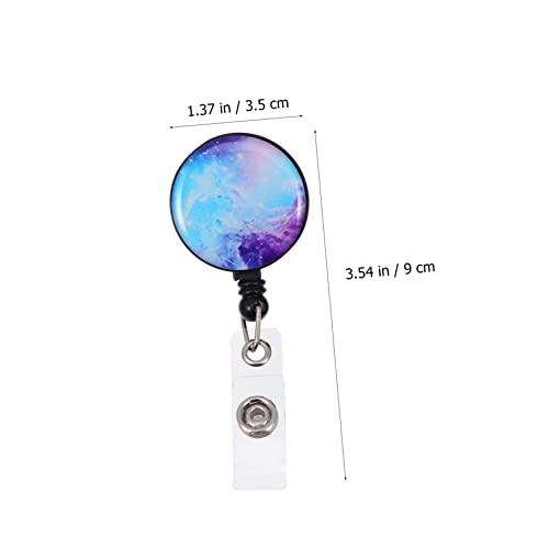 Clip rétractable pour identification et clés NUOBESTY 8pcs - 4