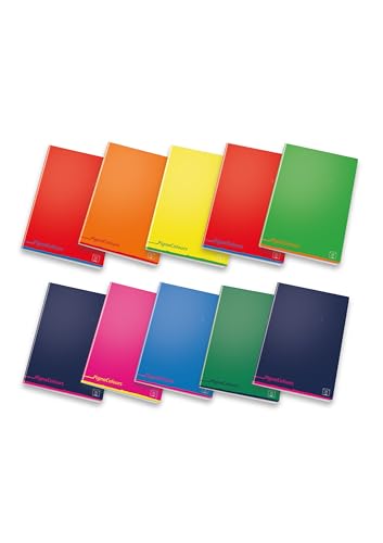 Pigna, Quaderni A5 PignaColours, interno 0A, righe 1A e 2A Elementare, carta 80 g, Copertine Assortite, 10
