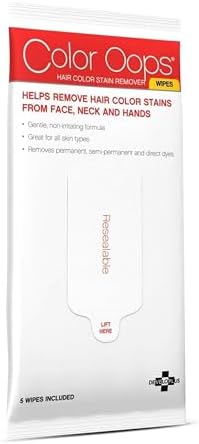 Color Oops Hair Color Remover Wipes, 5 Count