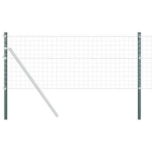 VidaXL Poste de Valla 12 pcs Verde 60 cm