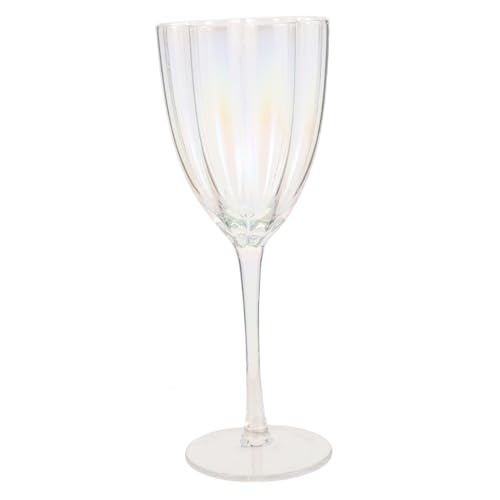 MUCKLILY Goblet Cup Hochwertiger Glaskelch Für Wein Saft Und Getränke Elegantes Design Für Partys Und Feste Robustes Material Für Langlebigen Genuss Für Zuhause Und Besondere Anlässe