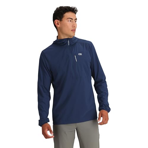 Outdoor Research Men's Astroman Air Sun Hoodie, Cenote, M