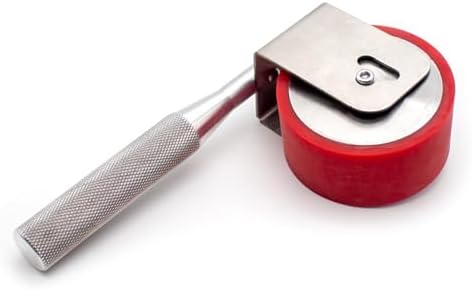 Manual Roller Adhesive Tool, 2KG Press Wheel Tape Applicator for Strong Bonding, High Adhesion, Easy Use, Ideal for Crafts and Repairs, Durable Red Design