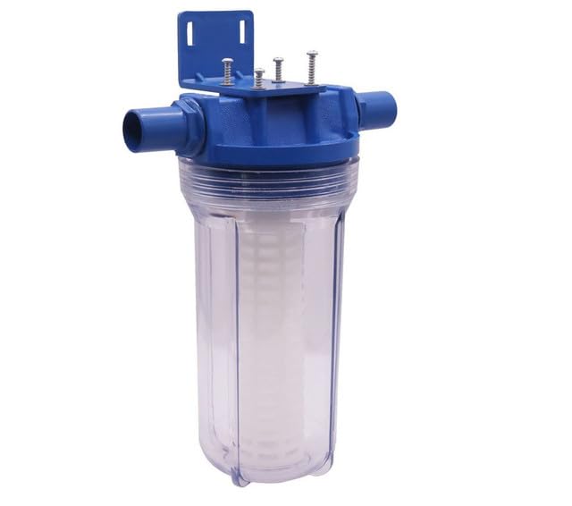 1 Pcs Family Garden Plastic Blue Poultry Pet Products Farm Animal Feed Veterinary Reproduction Filter Water Supply Equipment