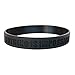 Nothing is Impossible, Exceed Your Own Expectations Motivational Silicone Wristbands, Rubberband Bracelets for Fitness, Workouts, Exercise, Basketball, Lifting, Team Sports (Black 4 Pack)