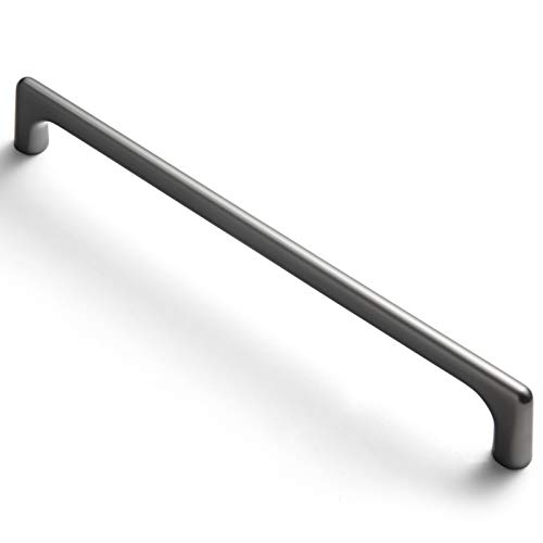 Goo-Ki 7.56'' Hole Center Modern Minimalist Cabinet Pull Grey Drawer Handle Dress Handle,6 Pack…