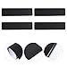 OSALADI 4pcs Black Pvc Anti-slip Grip Tape for Stairs, Pre-cut Non-skid Traction Strips for Outdoor Indoor Steps, Sturdy Floor Safety Tape 15cm X 61cm