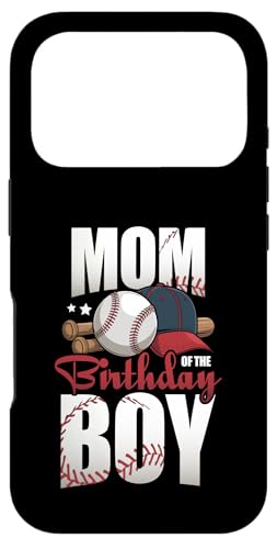 Mom Of The Birthday �j�̎q �}�b�`���O �싅 �a���� �X�}�z�P�[�X iPhone 17 Pro �p