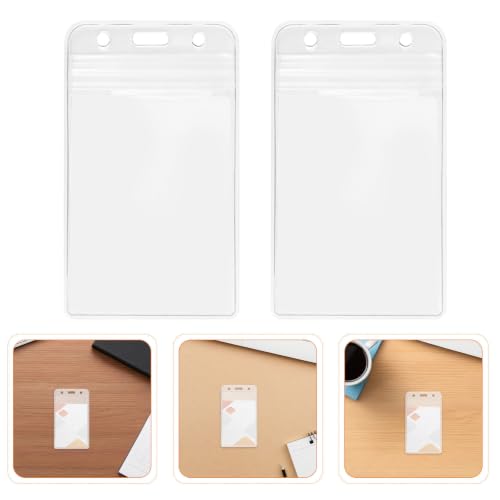Fundas de identificación de plástico transparente para eventos 7