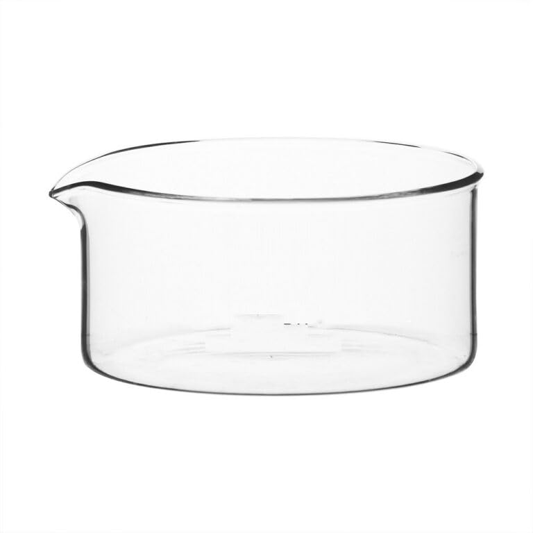Glass Crystallizing Dish Borosilicate Glass Lab Dish with Spout and Heavy Rim For Laboratory, Kitchen, Crafts (80×45 mm)-image-11