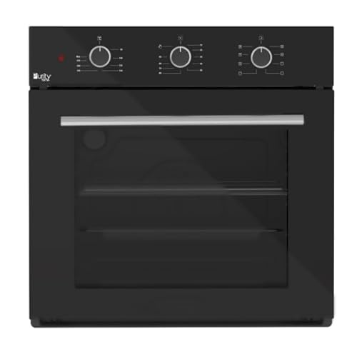 بيوريتي فرن كهربائي مدمج 60 سم، سعة 60 لتر، 8 وظائف طهي، مؤقت ميكانيكي مع فتح، اسود (صنع في تركيا) – KPT606EEBL