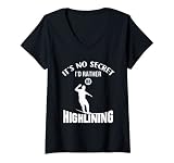 It's No Secret I'd Rather Be Highlining with slackline illustration.