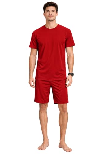 Image of Swimming Costume for Man | Co Ords for Men | Swim Suit for Men - Lightweight Quick Dry Beach & Gym Set Built to Water & Training