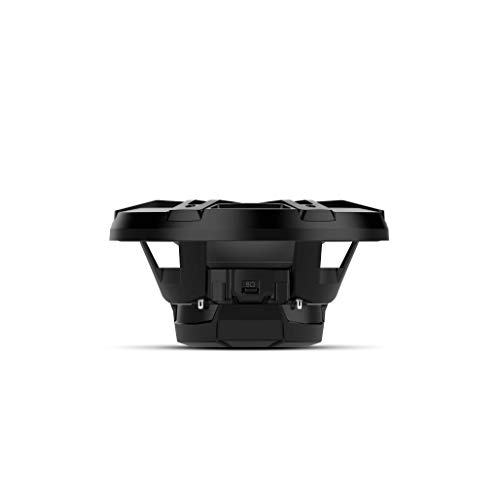 Image of Rockford Fosgate M1D4-8B Color Optix 8 inch DVC 4-Ohm Multicolor LED Lighted Marine Subwoofer - Black