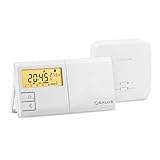 Salus 091FLRFv2 - Termostato digital inalámbrico para habitación (programación semanal y receptor), color blanco