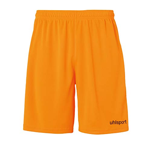 uhlsport Center Basic Shorts Homme, Orange Fluo, m