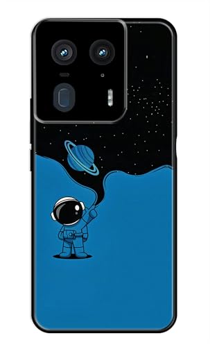 Image of Metal TPU Printed Back Cover for Motorola Edge 50 Ultra (Child Astronaut) 360 Degree Protection | Camera Protection -25092024(AH)