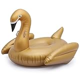 MoNiBloom Pool Float for Adult Inflatable Giant Floaties Swan Lake Rafts Swimming Floaty Summer Beach Ride-ons
