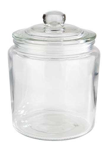APS 82250 Vorratsglas „Classic“ – Hochwertiger Glasbehälter zur Aufbewahrung mit 0,9 Liter Fassungsvermögen – Ihre Ware bleibt frisch durch den Glasdeckel mit Dichtung, Aufbewahrungsbehälter 2