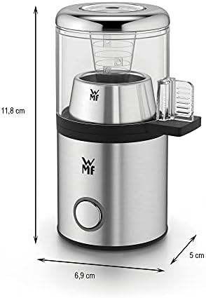 Bild 2 - WMF Küchenminis 1-Ei-Eierkocher MyEgg mit Eierbecher, platzsparender Eierkocher 1 Ei, Stecker, Härtegradeinstellung, Überhitzungsschutz, 56 W, cromargan matt