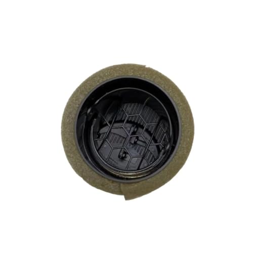 Cubierta de ventilación de aire en ABS negro para salpicadero lateral de Mazda 2, acabado OEM 5