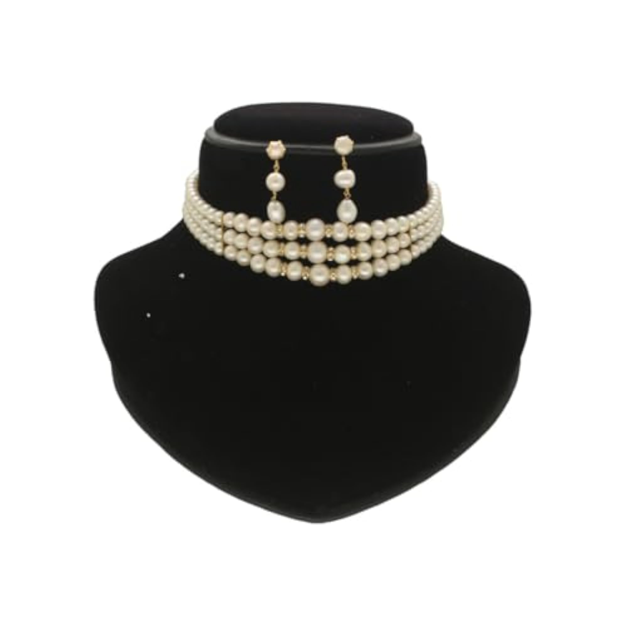 Tara Pearl Choker Set with Certificate of Authenticity